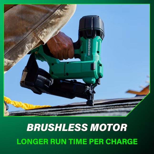 Metabo HPT NV1845DAM MultiVolt 1-3 4-in 15 -Degree Coil Cordless Roofing Nailer ( Battery Included ) ( Charger Included )11_11zon Metabo HPT NV1845DAM MultiVolt 1-3/4-in 15 -Degree Coil Cordless Roofing Nailer ( Battery Included ) ( Charger Included )
