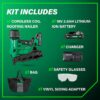 Metabo HPT NV1845DAM MultiVolt 1-3/4-in 15 -Degree Coil Cordless Roofing Nailer ( Battery Included ) ( Charger Included ) Metabo HPT NV1845DAM MultiVolt 1-3/4-in 15 -Degree Coil Cordless Roofing Nailer ( Battery Included ) ( Charger Included )