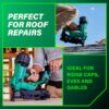 Metabo HPT NV1845DAM MultiVolt 1-3/4-in 15 -Degree Coil Cordless Roofing Nailer ( Battery Included ) ( Charger Included ) Metabo HPT NV1845DAM MultiVolt 1-3/4-in 15 -Degree Coil Cordless Roofing Nailer ( Battery Included ) ( Charger Included )
