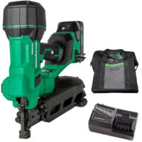 Metabo HPT NV1845DAM MultiVolt 1-3/4-in 15 -Degree Coil Cordless Roofing Nailer ( Battery Included ) ( Charger Included )