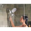 Moen 82137 Graeden Magnetix Chrome 1-handle Multi-head 6.75-in Round Bathtub and shower Faucet ( Valve Included ) Moen 82137 Graeden Magnetix Chrome 1-handle Multi-head 6.75-in Round Bathtub and shower Faucet ( Valve Included )