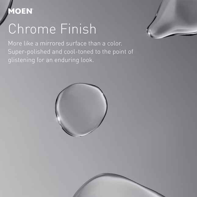 Moen 82137 Graeden Magnetix Chrome 1-handle Multi-head 6.75-in Round Bathtub and shower Faucet ( Valve Included ) Moen 82137 Graeden Magnetix Chrome 1-handle Multi-head 6.75-in Round Bathtub and shower Faucet ( Valve Included ) - Image 7