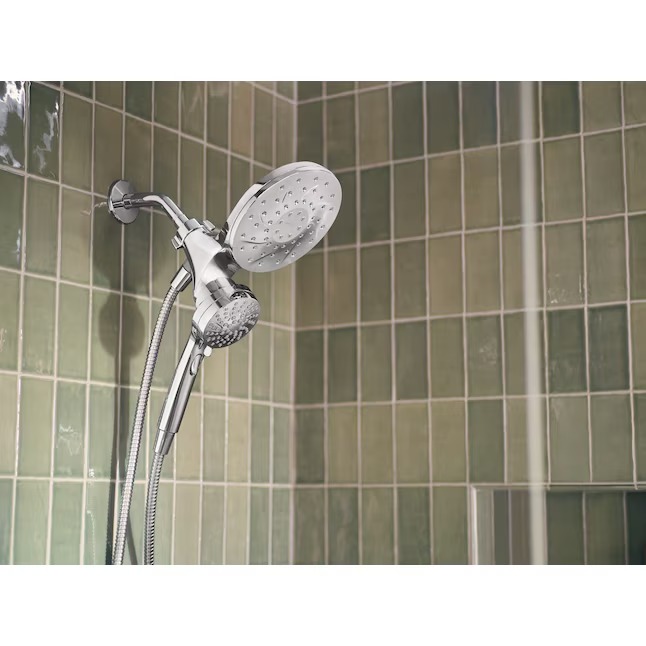 Moen 82137 Graeden Magnetix Chrome 1-handle Multi-head 6.75-in Round Bathtub and shower Faucet ( Valve Included ) Moen 82137 Graeden Magnetix Chrome 1-handle Multi-head 6.75-in Round Bathtub and shower Faucet ( Valve Included ) - Image 11