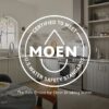 Moen 82137BL Graeden Magnetix Matte Black 1-handle 6.75-in Round Bathtub and shower Faucet with Valve (Multi-head)