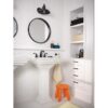 Moen 82504BL Lindor Matte Black 1-handle Single function 6-in Square Bathtub and shower Faucet ( Valve not Included ) Moen 82504BL Lindor Matte Black 1-handle Single function 6-in Square Bathtub and shower Faucet ( Valve not Included )