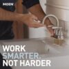 Moen 82602 Adler Chrome 2-handle Single function 4-in Round Bathtub and shower Faucet ( Valve Included ) Moen 82602 Adler Chrome 2-handle Single function 4-in Round Bathtub and shower Faucet ( Valve Included )