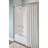 Moen 82663 Adler Chrome 3-handle Single function 4-in Round Bathtub and shower Faucet ( Valve Included )