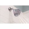 Moen 82663 Adler Chrome 3-handle Single function 4-in Round Bathtub and shower Faucet ( Valve Included )
