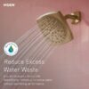 Moen 82504SRN Lindor Spot Resist Brushed Nickel 1-handle Bathtub and shower Faucet ( Valve Included )