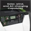 NATURE'S GENERATOR GXNGAU 1800 -Watts Portable Power Station (1 Solar Panel Included) (Battery Included and Charger Not Included)