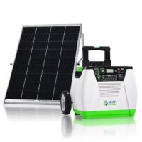 NATURE'S GENERATOR GXNGAU 1800 -Watts Portable Power Station (1 Solar Panel Included) (Battery Included and Charger Not Included)