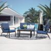 Nuu Garden AH001 48000 -BTU Black Steel Floorstanding Liquid propane Patio Heater