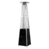 Nuu Garden AH001 48000 -BTU Black Steel Floorstanding Liquid propane Patio Heater