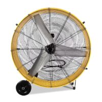 Phivve D42 42-in High Velocity Indoor/Outdoor Industrial Fan, in Yellow
