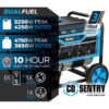 Pulsar Products PG5250BCO 5250 / 4250 -Watt Gasoline/Liquid propane Dual fuel Portable Generator