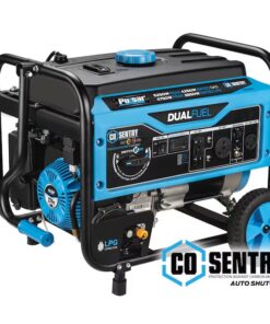 Pulsar Products PG5250BCO 5250 / 4250 -Watt Gasoline/Liquid propane Dual fuel Portable Generator
