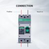 Renogy 150-amp 2 -Pole Standard trip Plug-On Neutral Circuit Breaker