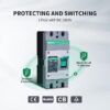 Renogy 150-amp 2 -Pole Standard trip Plug-On Neutral Circuit Breaker