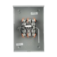 Siemens 40405-02MR 200 1 Gang Ringless Overhead/Underground Meter Socket