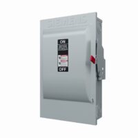 Siemens GF224NA 200 Amp Single phase (240V) Fusible Indoor General-duty Safety switch Disconnect