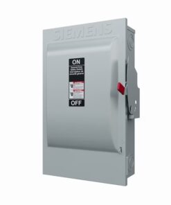 Siemens GF224NA 200 Amp Single phase (240V) Fusible Indoor General-duty Safety switch Disconnect