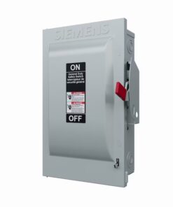Siemens GF323NA 100 Amp 3-phase (240V) Fusible Indoor General-duty Safety switch Disconnect