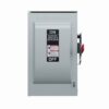 Siemens GF323NRA 100 Amp 3-phase (240V) Fusible Outdoor General-duty Safety switch Disconnect