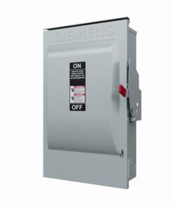 Siemens GF324NRA 200 Amp 3-phase (240V) Fusible Outdoor General-duty Safety switch Disconnect