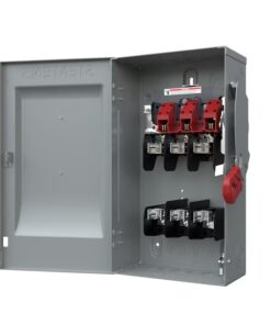 Siemens HF222N Type VBII 60 Amp Single phase (120V/240V) Fusible Indoor Heavy-duty Safety switch Disconnect