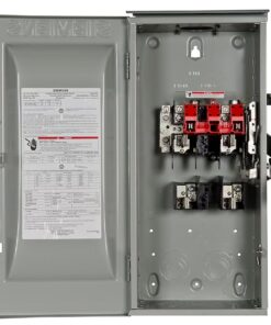Siemens HF223NR Type VBII 100 Amp Single phase (120V/240V) Fusible Outdoor Heavy-duty Safety switch Disconnect