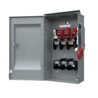 Siemens HF322NR Type VBII 60 Amp Single phase (120V/240V) Fusible Outdoor Heavy-duty Safety switch Disconnect