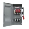 Siemens HF361 Type VBII 30 Amp Single phase (120V/240V) Fusible Indoor Heavy-duty Safety switch Disconnect