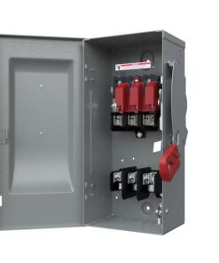 Siemens HF361 Type VBII 30 Amp Single phase (120V/240V) Fusible Indoor Heavy-duty Safety switch Disconnect