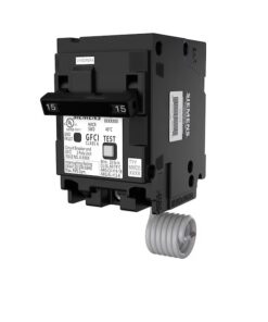 Siemens Q215GFP QPFB 15-amp 2 -Pole GFCI Circuit Breaker