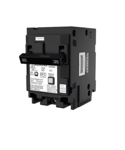Siemens Q220GFNP QPFBN 20-amp 2 -Pole GFCI Plug-On Neutral Circuit Breaker