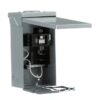 Siemens Spa Ready Panel 50 Amp Single phase (120V/240V) Outdoor General-duty Enclosed circuit breaker Disconnect Siemens Spa Ready Panel 50 Amp Single phase (120V/240V) Outdoor General-duty Enclosed circuit breaker Disconnect