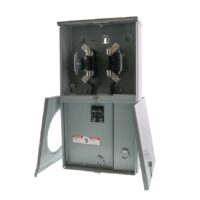 Siemens UAB111-100 100 1 Gang Ringless Overhead Underground Meter Socket