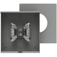 Siemens UAT817-XPCC 200 1 Gang Ringless Underground only Meter Socket