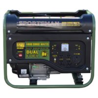 Sportsman 553826 Compact Lightweight CO Detecting Auto Shutoff 4000 / 3500 -Watt Gasoline/Liquid propane Dual fuel Portable Generator