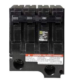 Square D HOM2200BB Homeline 200-amp 2 -Pole Standard trip Circuit Breaker