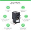 Square D HOM220GFIC Homeline 20-amp 2 -Pole GFCI Circuit Breaker Square D HOM220GFIC Homeline 20-amp 2 -Pole GFCI Circuit Breaker