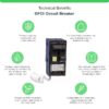 Square D HOM250GFICP Homeline 50-amp 2 -Pole GFCI Circuit Breaker Square D HOM250GFICP Homeline 50-amp 2 -Pole GFCI Circuit Breaker