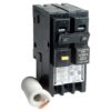 Square D HOM250GFICP Homeline 50-amp 2 -Pole GFCI Circuit Breaker Square D HOM250GFICP Homeline 50-amp 2 -Pole GFCI Circuit Breaker