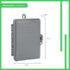 Square D QOE260GFINM QO Spa Panel, 60 Amp Single phase (120V/240V) Outdoor General-duty Enclosed circuit breaker Disconnect