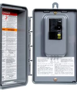 Square D QOE260GFINM QO Spa Panel, 60 Amp Single phase (120V/240V) Outdoor General-duty Enclosed circuit breaker Disconnect