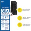 Square D QO230GFIC QO 30-amp 2 -Pole GFCI Circuit Breaker