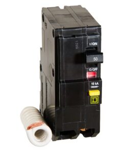 Square D QO250GFIC QO 50-amp 2 -Pole GFCI Circuit Breaker