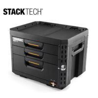 TOUGHBUILT TB-B1-D-73 STACKTECH 20.98-in W x 15.55-in H x 15.98-in D BLACK Plastic/Metal Tool Box