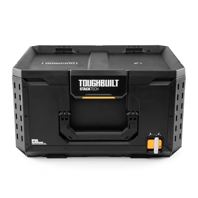 TOUGHBUILT TB-B1-B-50 STACKTECH Large 21-in W x 11.7-in H x 16-in D Plastic Metal Tool Box02._11zon TOUGHBUILT TB-B1-B-50 STACKTECH Large 21-in W x 11.7-in H x 16-in D Plastic/Metal Tool Box
