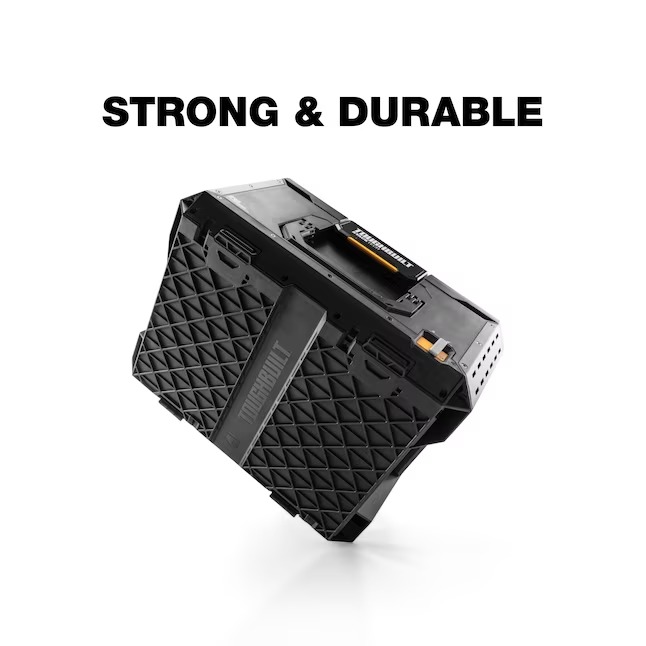 TOUGHBUILT TB-B1-B-50 STACKTECH Large 21-in W x 11.7-in H x 16-in D Plastic Metal Tool Box47_11zon TOUGHBUILT TB-B1-B-50 STACKTECH Large 21-in W x 11.7-in H x 16-in D Plastic/Metal Tool Box
